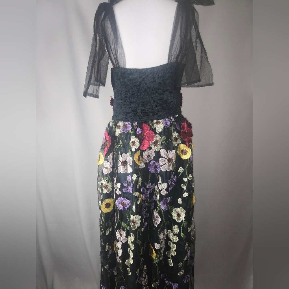 VICI 🌸 "Falling Petals" Midi Dress 💐 (NWOT) - Picture 8 of 11